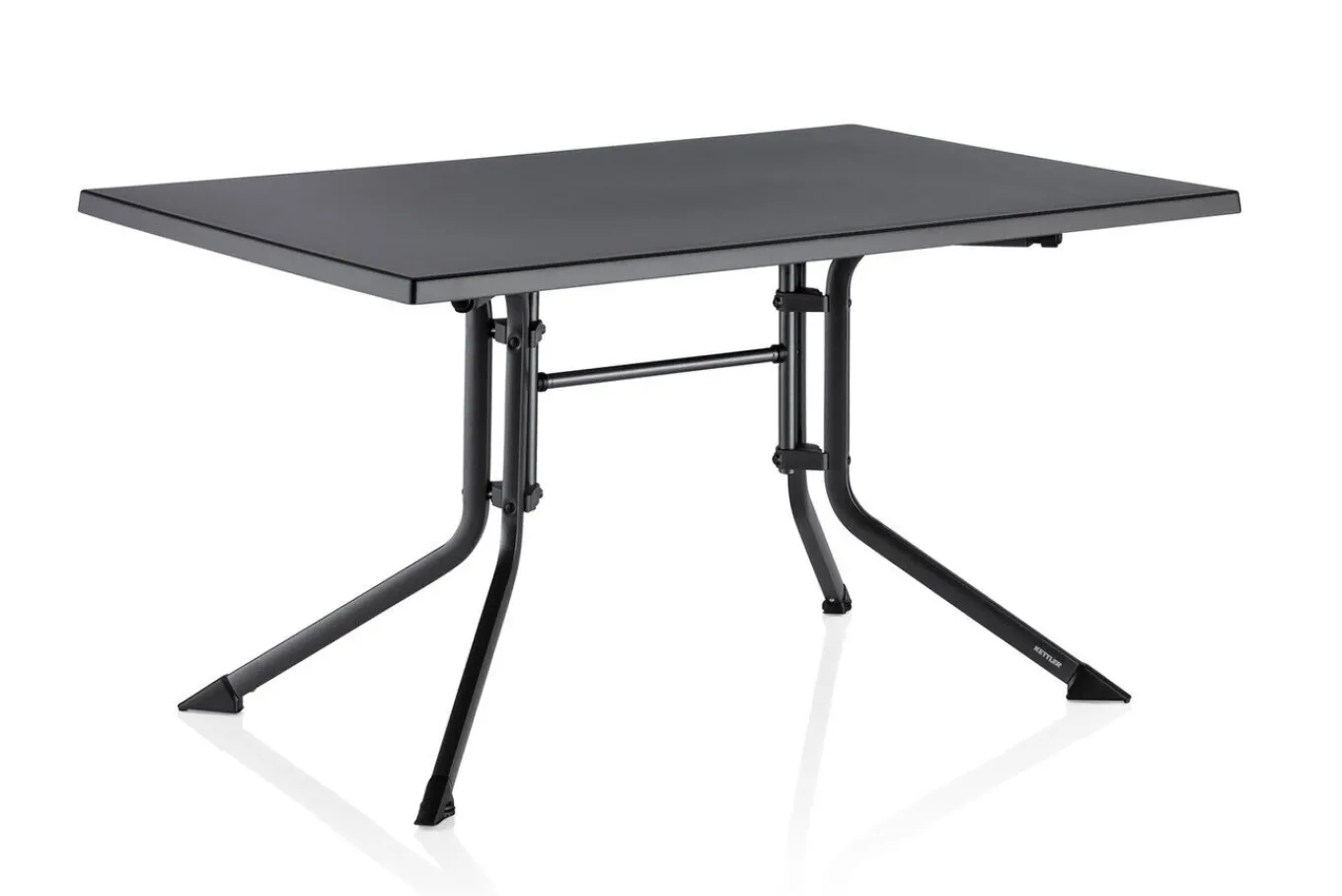 Hot BOULEVARD Klapptisch, anthrazit, Alu/KETTALUX, 140 x 95 cm, klappbar, kratzfest, 0307020-7000 Gartentische