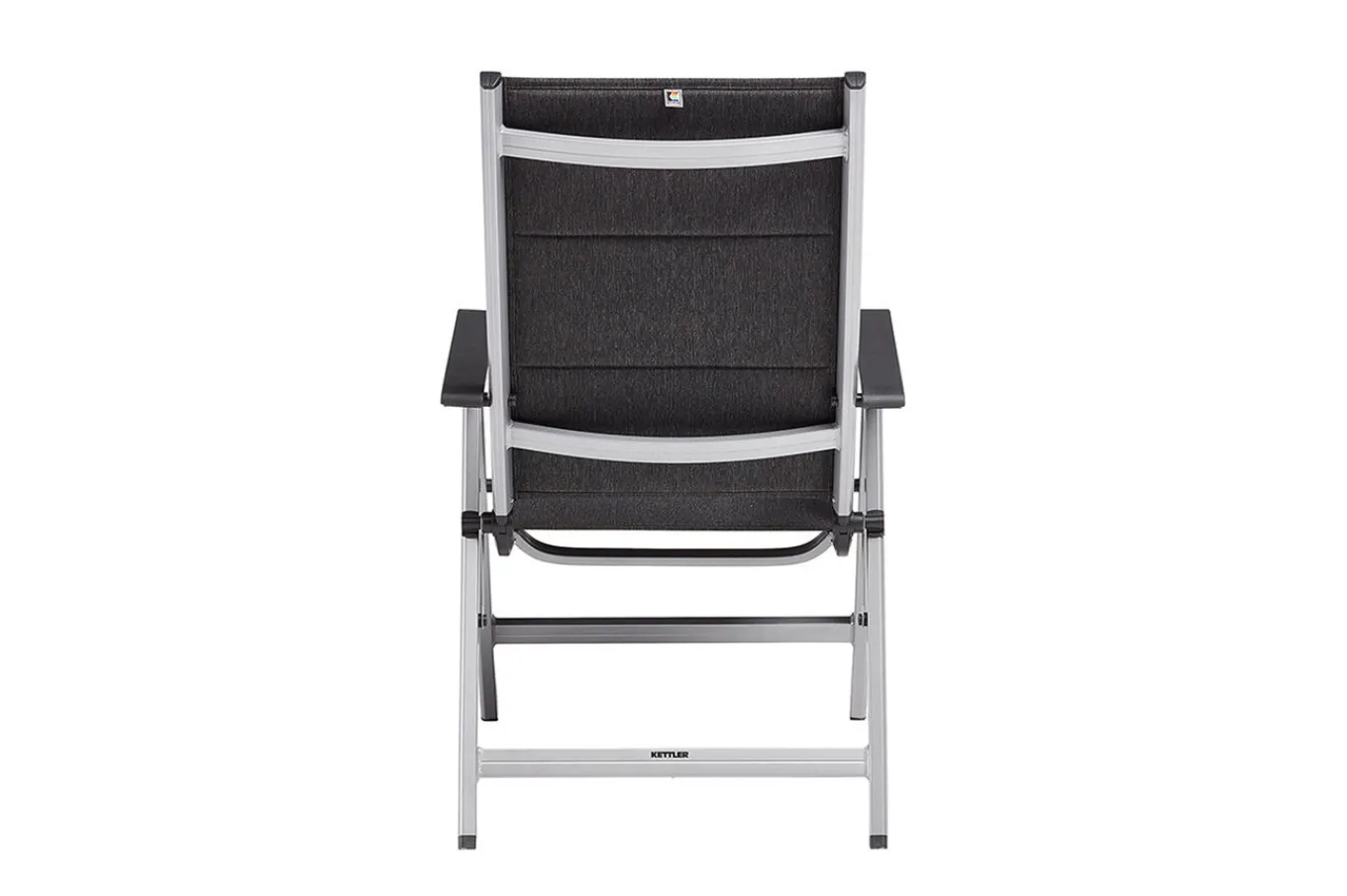 Sale Cubic/ Basic Plus Padded Garten-Essgruppe, silber/anthrazit, Alu/Textilene, Tisch 160 x 90 cm, 4 Klappstühle Garten-Essgruppen