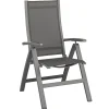 Best Garten-Essgruppe, anthrazit/anthrazit, Kettalux-Plus Dining-Tisch 160x95cm, 4 Klappstühle Altura Garten-Essgruppen|Aluminium-Gartenmöbel