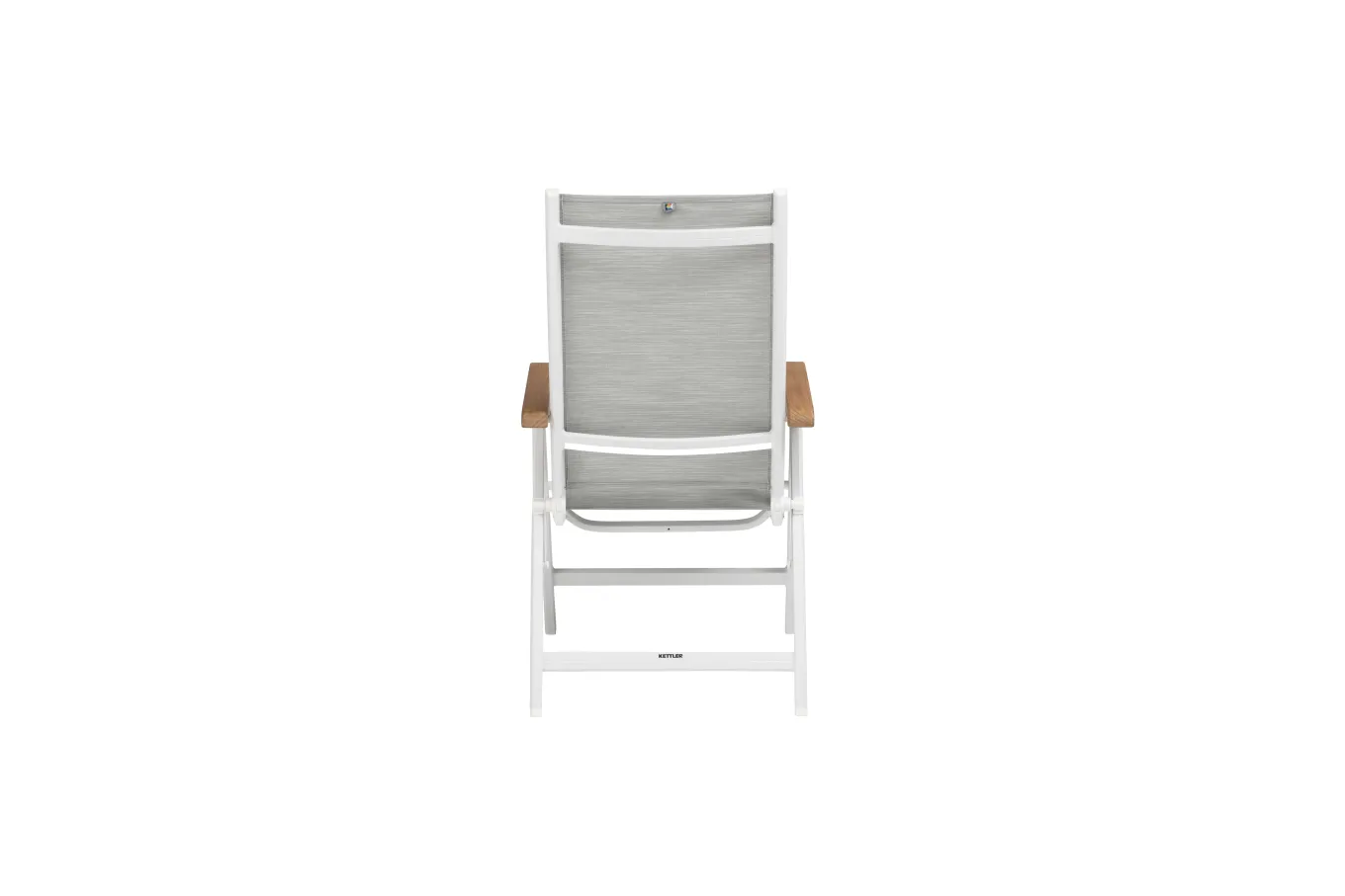 Sale Garten-Essgruppe, weiß matt/hellgrau, Alu/Textilene, Ausziehtisch 180/240 x 100 cm, 8x Klappstuhl Garten-Essgruppen|Aluminium-Gartenmöbel