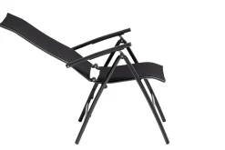 Online Legato Curve Klappstuhl, anthrazit, Alu/Textilene, 0302301-7000, verstellbare Rückenlehne Aluminium-Gartenmöbel|Gartenstühle & Gartensessel
