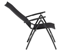 Online Legato Curve Klappstuhl, anthrazit, Alu/Textilene, 0302301-7000, verstellbare Rückenlehne Aluminium-Gartenmöbel|Gartenstühle & Gartensessel