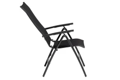 Online Legato Curve Klappstuhl, anthrazit, Alu/Textilene, 0302301-7000, verstellbare Rückenlehne Aluminium-Gartenmöbel|Gartenstühle & Gartensessel