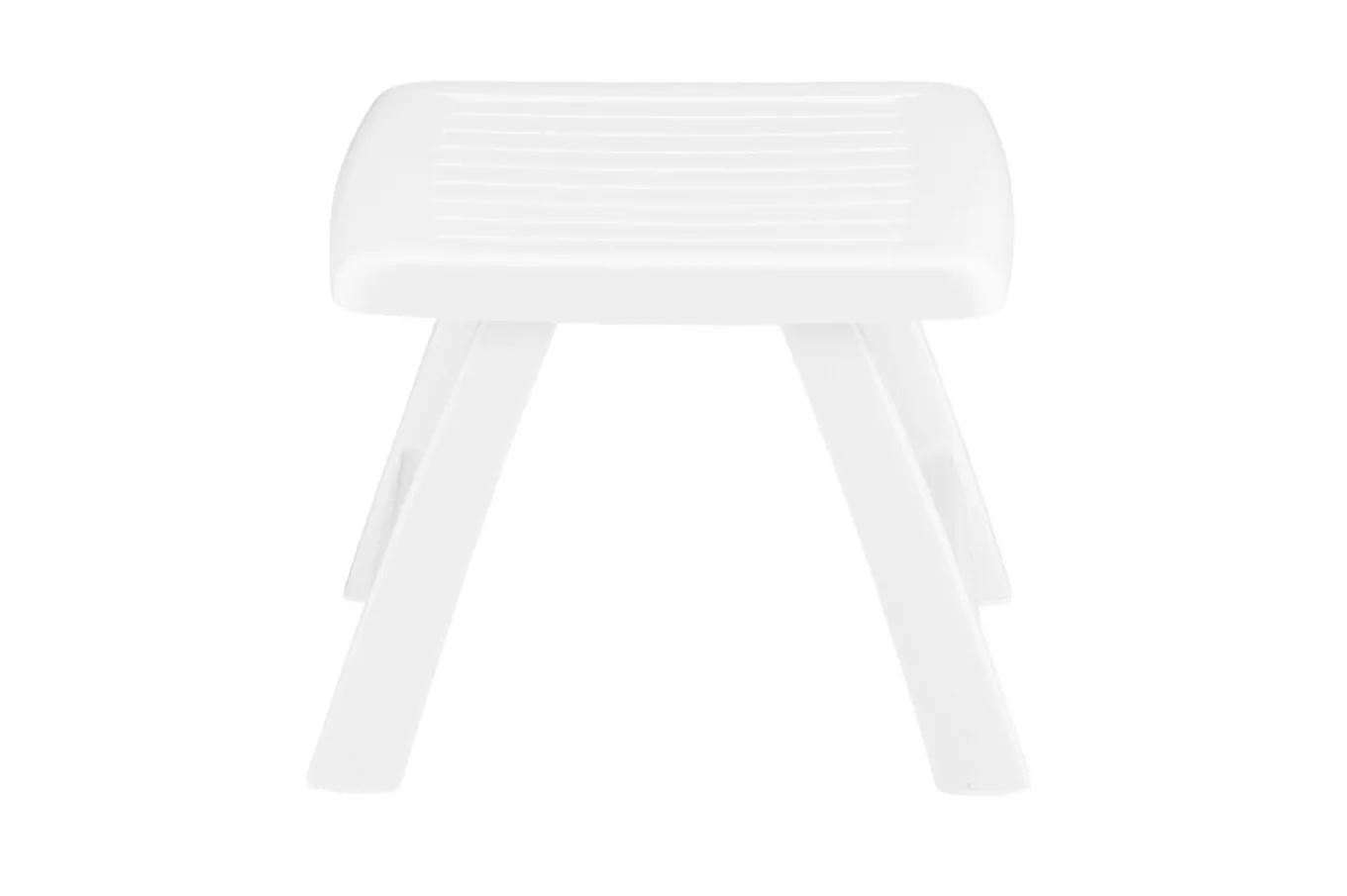 Hot Roma Hocker, weiß, Kunststoff, 48 x 46 x 38 cm, 01038-000 Gartenstühle & Gartensessel