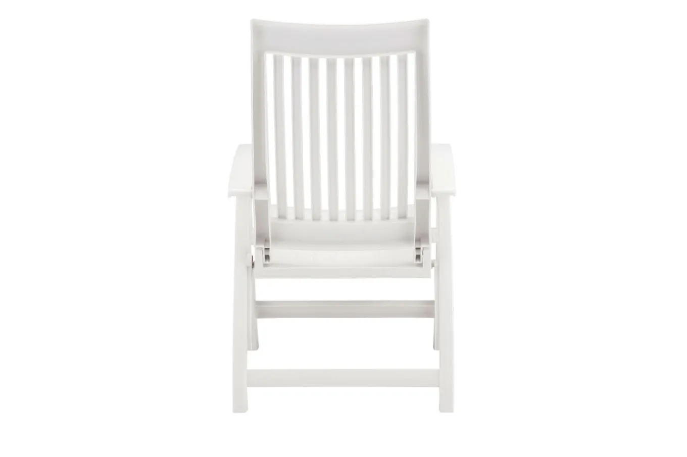 Sale Roma Klappstuhl, weiß, Kunststoff, 68 x 62 x 108 cm, 01438-000 Gartenstühle & Gartensessel