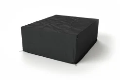 Hot Abdeckhaube für Garten-Essgruppen, schwarz, Ripstop-Gewebe/Polyester, 252 x 212 x 92 cm, wasserabweisend, UV-Schutz Schutzhüllen