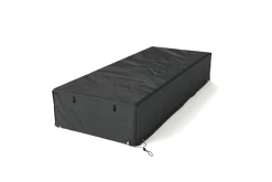 Abdeckhaube für Gartenlounges, schwarz, Ripstop-Gewebe/Polyester, 206 x 93 x 37 cm, wasserabweisend, UV-Schutz Schutzhüllen