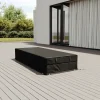 Hot Abdeckhaube für Gartenlounges, schwarz, Ripstop-Gewebe/Polyester, 210 x 78 x 38 cm, wasserabweisend, UV-Schutz Schutzhüllen