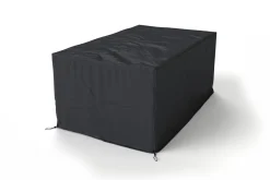 Best Abdeckhaube für Garten-Essgruppen, schwarz, Ripstop-Gewebe/Polyester, 200 x 120 x 85 cm, wasserabweisend, UV-Schutz Schutzhüllen