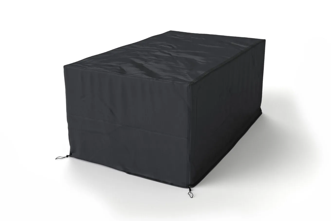 Best Abdeckhaube für Garten-Essgruppen, schwarz, Ripstop-Gewebe/Polyester, 200 x 120 x 85 cm, wasserabweisend, UV-Schutz Schutzhüllen