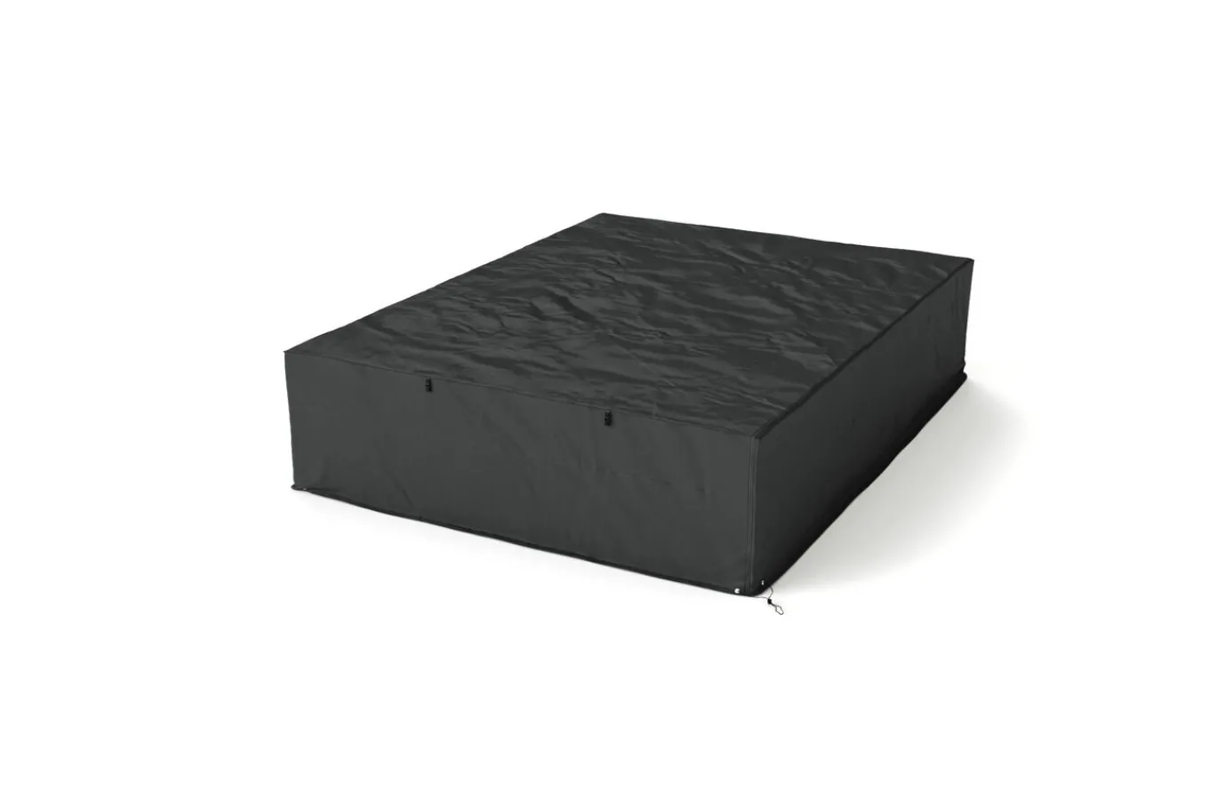 Hot Abdeckhaube für Gartenlounges, schwarz, Ripstop-Gewebe/Polyester, 310 x 238 x 68 cm, wasserabweisend, UV-Schutz Schutzhüllen