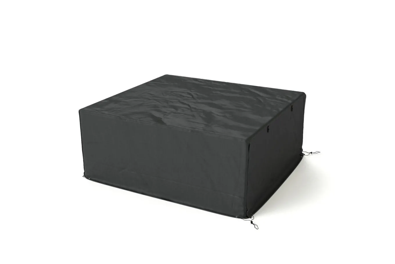 Discount Abdeckhaube für Garten-Essgruppen, schwarz, Ripstop-Gewebe/Polyester, 165 x 180 x 75 cm, wasserabweisend, UV-Schutz Schutzhüllen