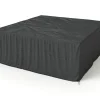 Outlet Abdeckhaube für Gartenlounge, schwarz, Polyester, TPU 420D Ripstop-Gewebe, 226 x 292 x 59 cm, mit Kordelzug Schutzhüllen