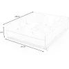 Hot Abdeckhaube für Gartenlounges, schwarz, Ripstop-Gewebe/Polyester, 239 x 157 x 68 cm, wasserabweisend, UV-Schutz Schutzhüllen