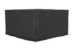 Best Abdeckhaube für Gartenlounges, schwarz, Ripstop-Gewebe/Polyester, 212 x 212 x 117 cm, wasserabweisend, mit Reißverschluss, UV-Schutz Schutzhüllen
