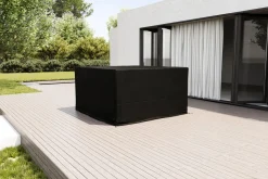 Best Abdeckhaube für Gartenlounges, schwarz, Ripstop-Gewebe/Polyester, 212 x 212 x 117 cm, wasserabweisend, mit Reißverschluss, UV-Schutz Schutzhüllen