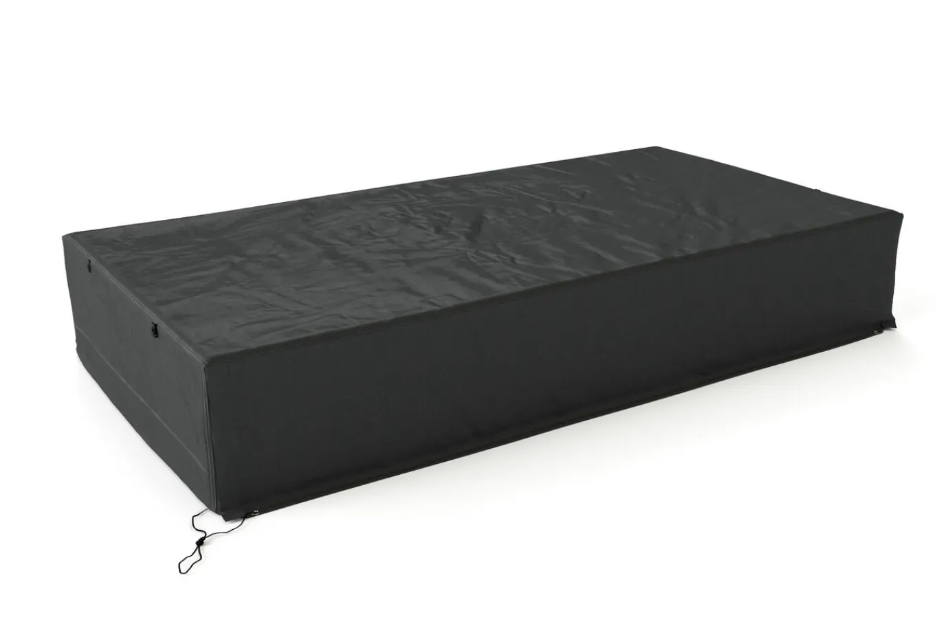 Sale Abdeckhaube für Gartenlounges, schwarz, Ripstop-Gewebe/Polyester, 440 x 230 x 70 cm, wasserabweisend, UV-Schutz Schutzhüllen