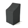 New Abdeckhaube für Stühle, schwarz, Ripstop-Gewebe/Polyester, 64 x 64 x 82 cm, wasserabweisend, UV-Schutz Schutzhüllen