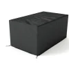 Outlet Abdeckhaube für Tische, schwarz, Polyester, TPU 420D Ripstop-Gewebe, 222 x 122 x 74 cm, mit Kordelzug Schutzhüllen