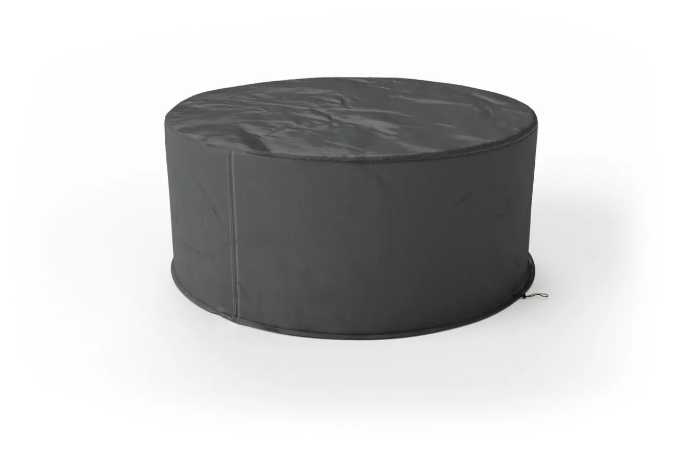 Hot Abdeckhaube für Tische, schwarz, Ripstop-Gewebe/Polyester, Ø170 x 74 cm, wasserabweisend, UV-Schutz Schutzhüllen