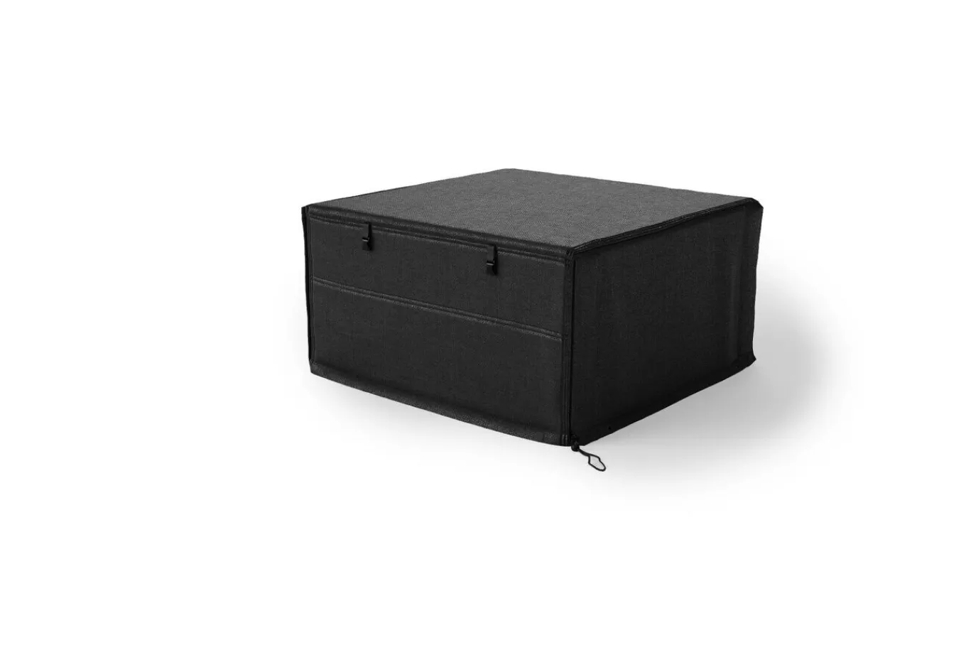 Hot Abdeckhaube, schwarz, Polyester, TPU 420D Ripstop-Gewebe, 74 x 74 x 40 cm, mit Zugband Schutzhüllen