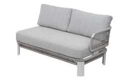 Hot Altea Gartenlounge für 5 Personen, grau, Alu/Rope/Polyester, inkl. Tisch Gartenlounge|Rope-Gartenmöbel