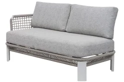 Hot Altea Gartenlounge für 5 Personen, grau, Alu/Rope/Polyester, inkl. Tisch Gartenlounge|Rope-Gartenmöbel