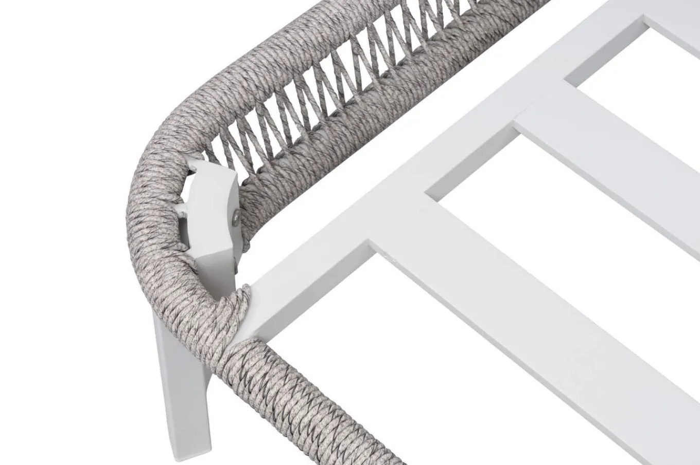 Hot Altea Gartenlounge für 5 Personen, grau, Alu/Rope/Polyester, inkl. Tisch Gartenlounge|Rope-Gartenmöbel