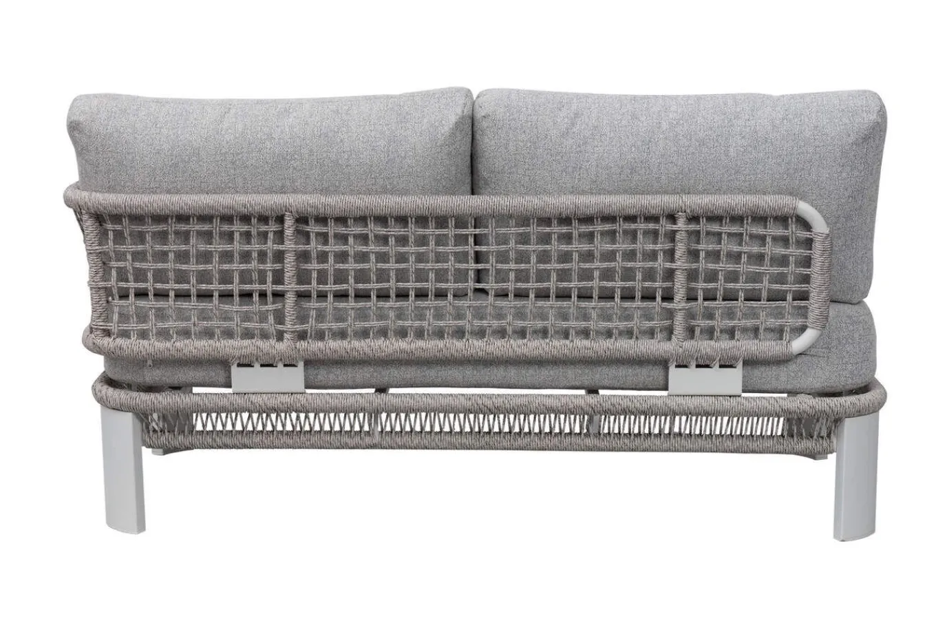 Hot Altea Gartenlounge für 5 Personen, grau, Alu/Rope/Polyester, inkl. Tisch Gartenlounge|Rope-Gartenmöbel