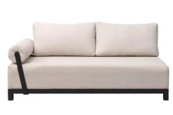 Hot Altea Gartenlounge für 5-6 Personen, beige-weiß, Aluminium/Polyesterbezug, wetterfest und pflegeleicht Gartenlounge
