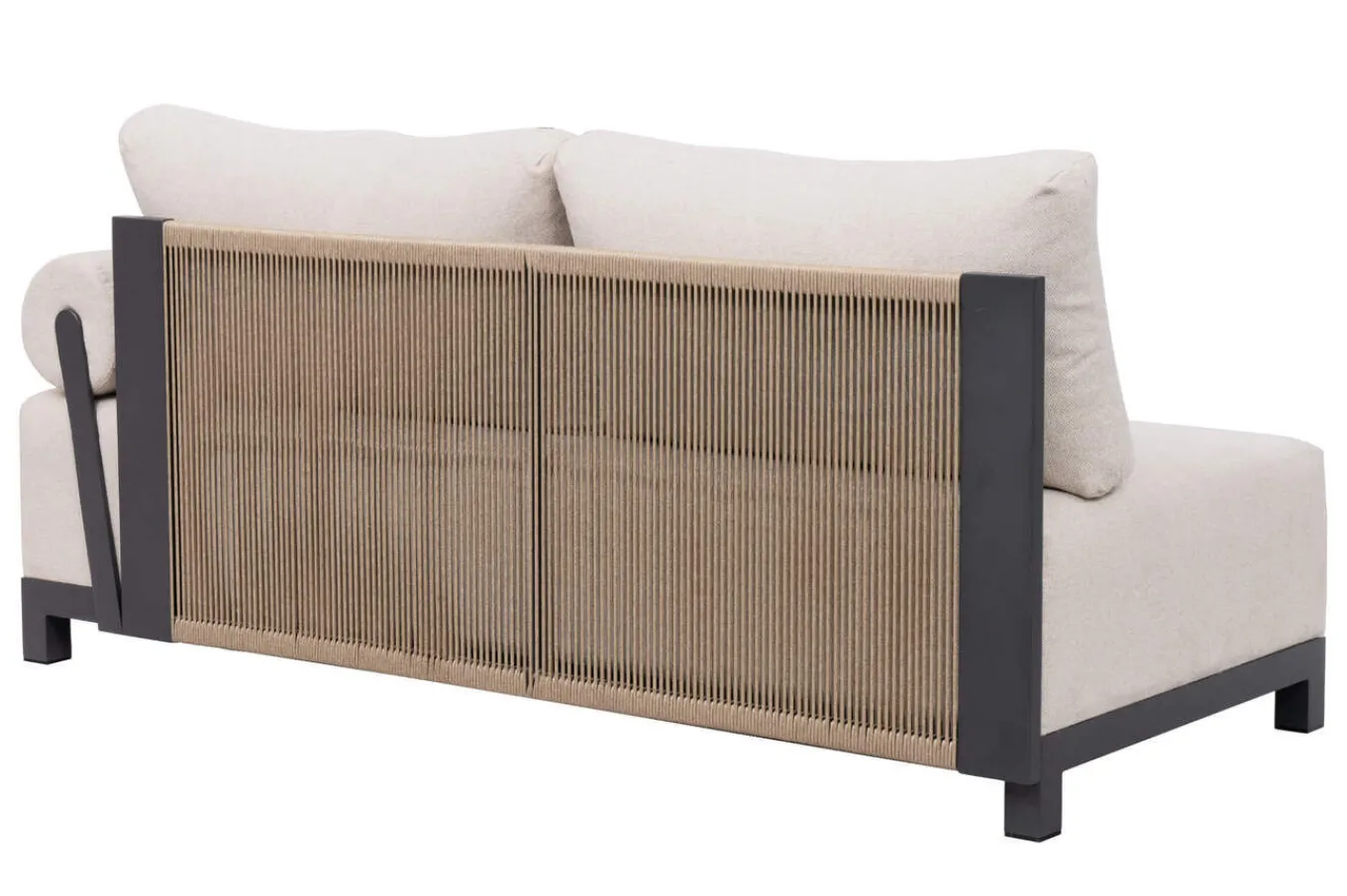 Hot Altea Gartenlounge für 5-6 Personen, beige-weiß, Aluminium/Polyesterbezug, wetterfest und pflegeleicht Gartenlounge