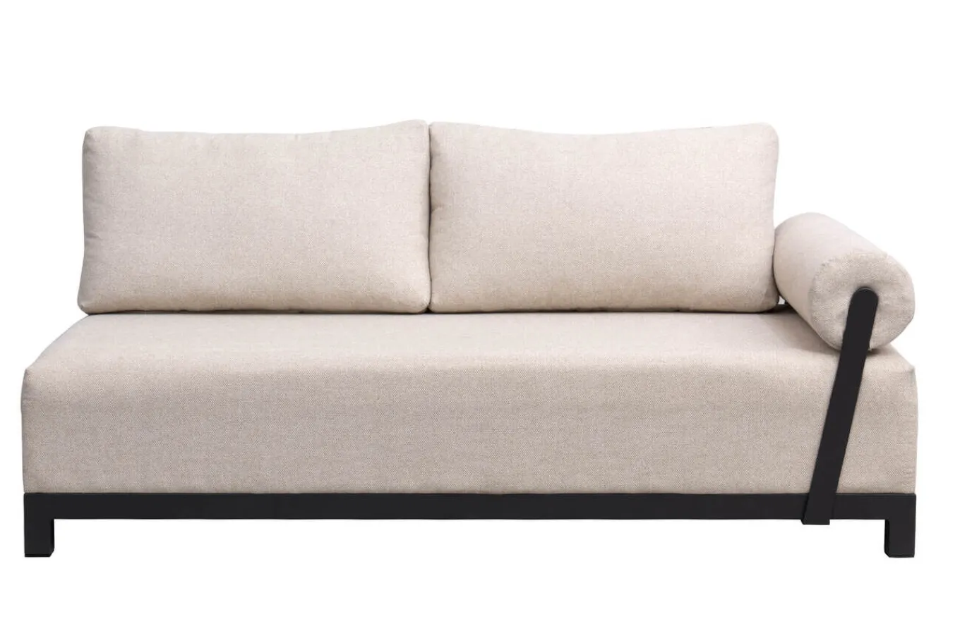 Hot Altea Gartenlounge für 5-6 Personen, beige-weiß, Aluminium/Polyesterbezug, wetterfest und pflegeleicht Gartenlounge