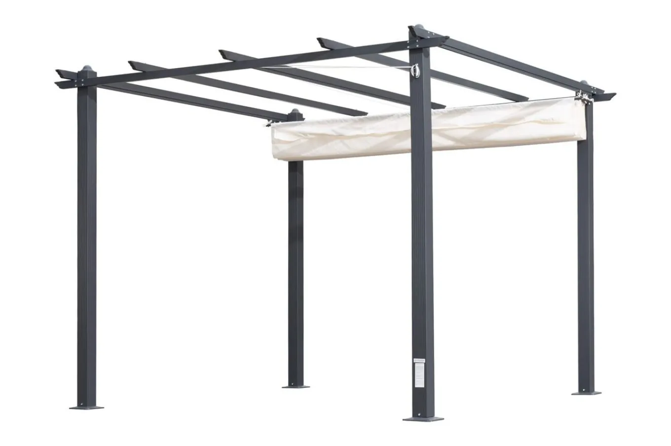 Sale Antalya Ersatzdach für Pergola, creme, Polyester mit PA-Beschichtung, UV30+, passend für Pergola 3x3 m Sonnenschutz Zubehör