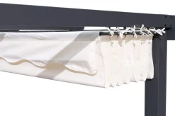 Sale Antalya Ersatzdach für Pergola, creme, Polyester mit PA-Beschichtung, UV30+, passend für Pergola 3x3 m Sonnenschutz Zubehör