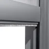 Outlet Antalya Seitenrollo, schwarz, Aluminium und Textilene, 4 x 2,3 m, UV- und witterungsbeständig Sonnenschutz Zubehör