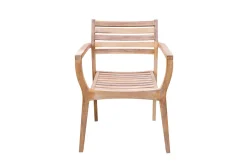 Hot Armlehnensessel, stapelbar, Akazie FSC®-zertifiziert, 60x55x84cm Gartenstühle & Gartensessel