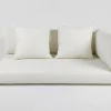 Online Auflagenset, 5-teilig, weiß, für Zweisitzer-Sofa 2392-3 / 2392-4 / 15734-3 / 15734-4 Sitzkissen