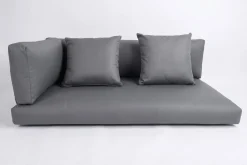 Auflagenset, 5-teilig, grau, für Zweisitzer-Sofa 2392-3 / 2392-4 / 15734-3 / 15734-4 Sitzkissen