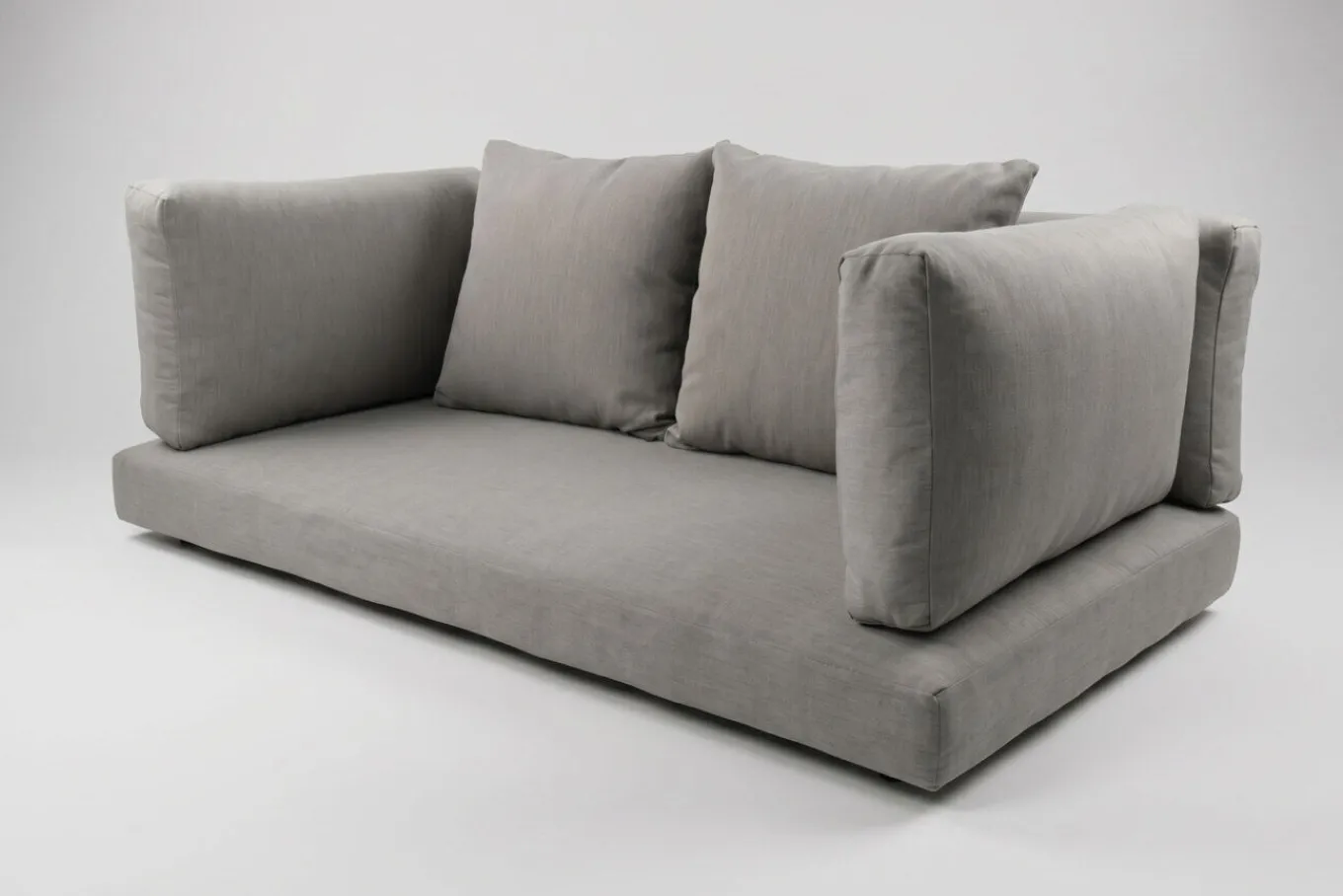 Clearance Auflagenset, 6-teilig, desert-beige, für Zweisitzer-Sofa 34940 Sitzkissen