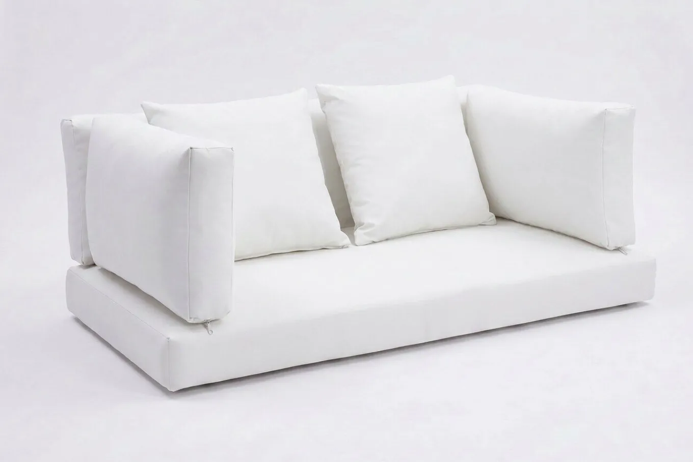Sale Auflagenset, 6-teilig, weiß, für Zweisitzer-Sofa 2392-2 / 15734-2 Sitzkissen