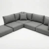 New Auflagenset, 13-teilig, grau, für 7759-BOX-A Sitzkissen