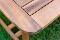 Discount Ausziehtisch, natur, Akazie, 150/200 x 90 cm, Ausziehfunktion, FSC®-zertifiziertes Produkt Gartentische|Akazien-Gartenmöbel