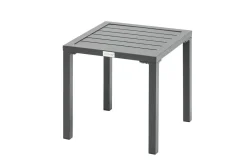 New Beistelltisch, anthrazit matt, Aluminium, 40x40cm Gartentische