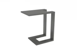 Hot Bite Gartenliegen-Set, anthrazit/grau, Aluminium/Polyester, 205 x 90 cm, schnelltrocknend, rostfreies Material, Kissen inklusive Gartenliegen