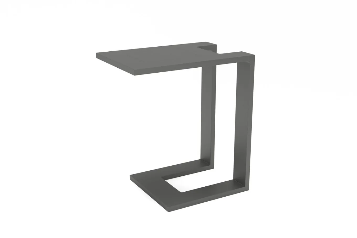Hot Bite Gartenliegen-Set, anthrazit/grau, Aluminium/Polyester, 205 x 90 cm, schnelltrocknend, rostfreies Material, Kissen inklusive Gartenliegen