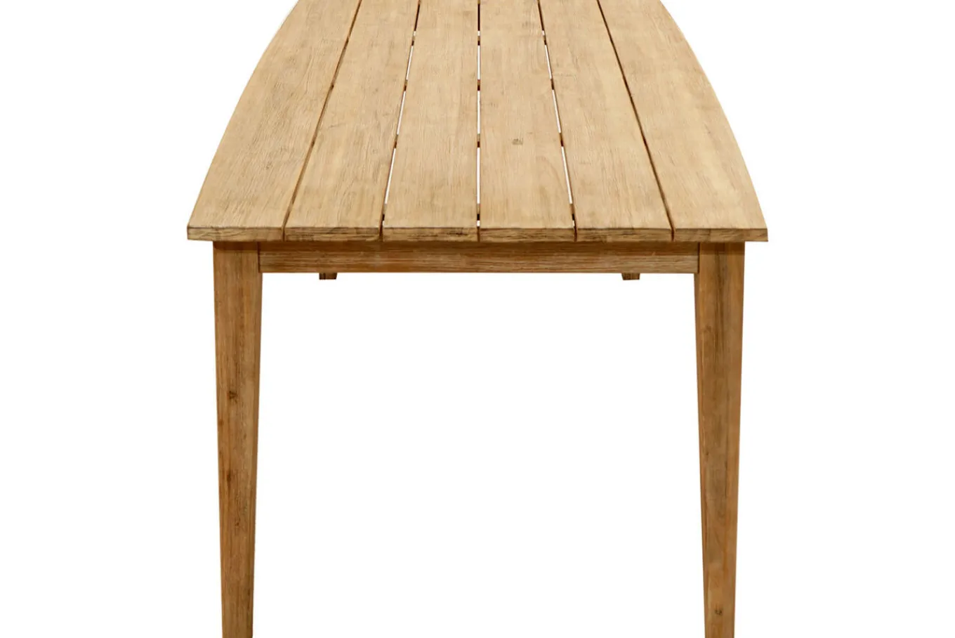 Outlet Borneo Garten-Essgruppe, beige-meliert, Polyrattan/Akazie, Tisch 220 x 100 cm, 6 Cocktail-Sessel, FSC®-zertifiziertes Produkt Polyrattan-Gartenmöbel|Garten-Essgruppen