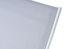 Online Boston Liege, creme/weiß, Aluminium, 190 x 62 cm, ergonomisch, rückenschonend, horizontal verstellbar, pulverbeschichtet Gartenliegen|Aluminium-Gartenmöbel