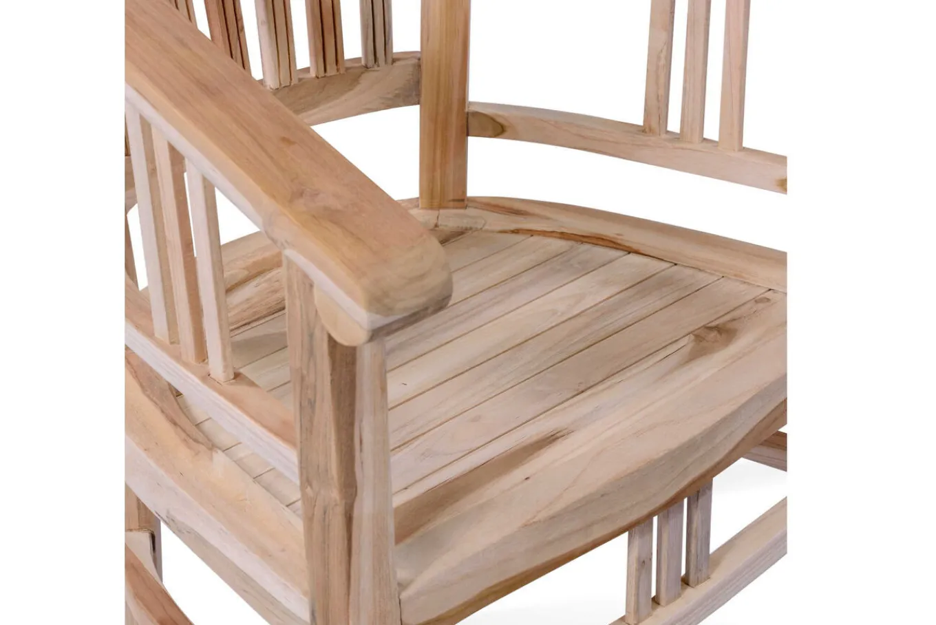 Sale Dallas/Batavia Garten-Essgruppe, natur, Teak, 120/170x120 cm, 4x Armlehnensessel, inkl. Auflage Garten-Essgruppen
