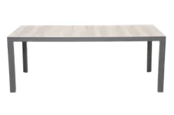 Darwin Garten-Essgruppe mit 6 Dining Sesseln, anthrazit/grau, Alu/Polyrattan, Tisch 200 x 100 cm, verstellbare Rückenlehne Garten-Essgruppen|Aluminium-Gartenmöbel