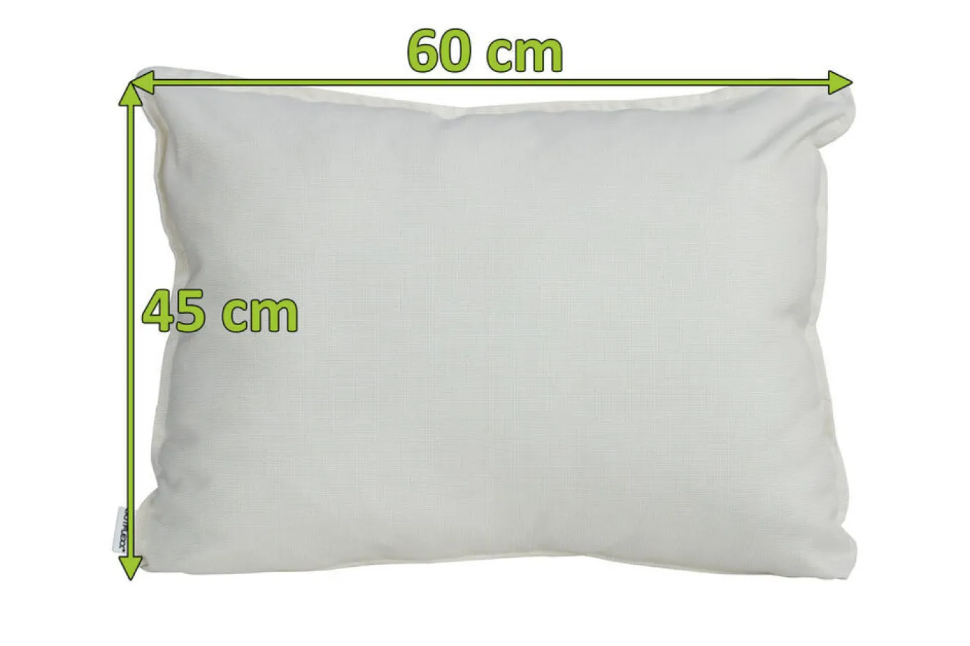 Outlet Dekokissen, 10014 nature, Sunbrella, 60 x 45 cm, bei 40 °C waschbar, z.B. passend zu Lounge 21865/23403 Sunbrella-Gartenmöbel|Rückenkissen & Zierkissen